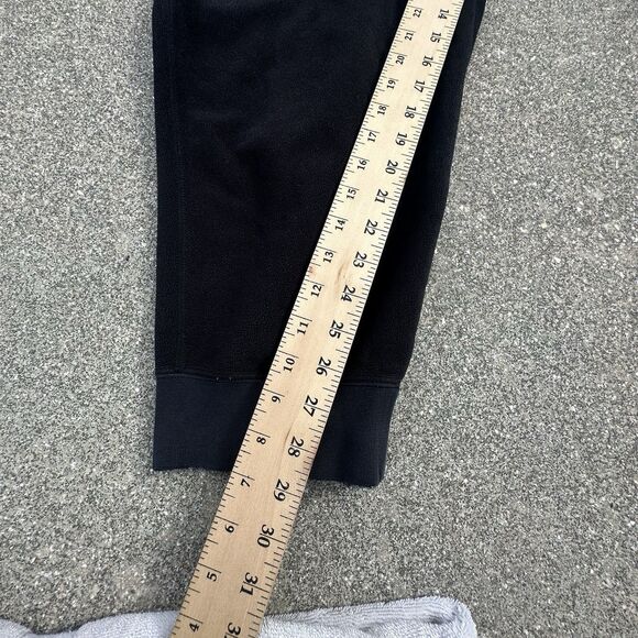 Nike Sportswear Club Polar Fleece Joggers Mens XXL Loose Fit Black Comfort Pants - Picture 3 of 8